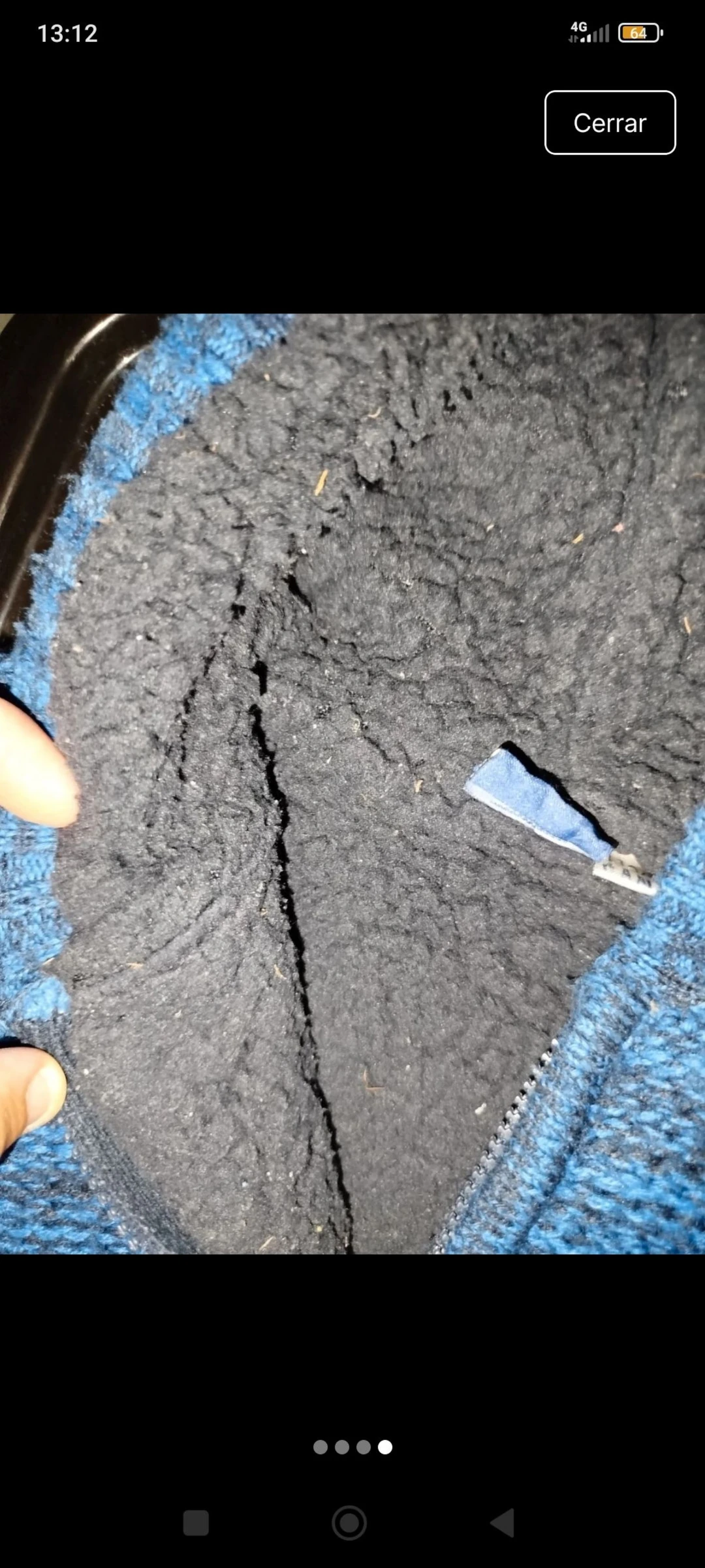 Casaco de malha grosso e de lã 110-116cm – photo 3